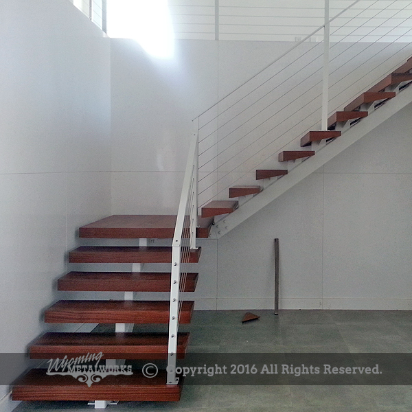 Custom Cable Railing and Stairs
