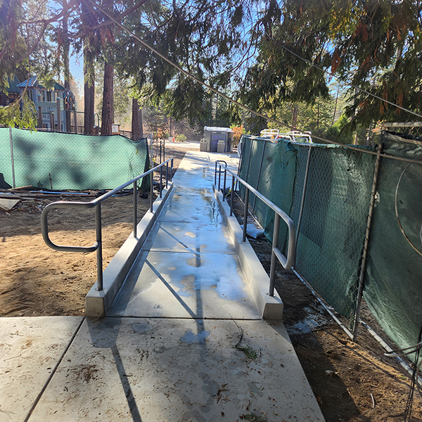 Railing System Completed