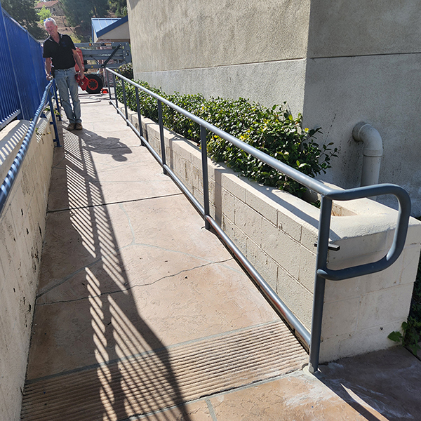Railing System In Progress