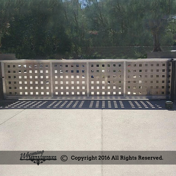 Aluminum Driveway Gate