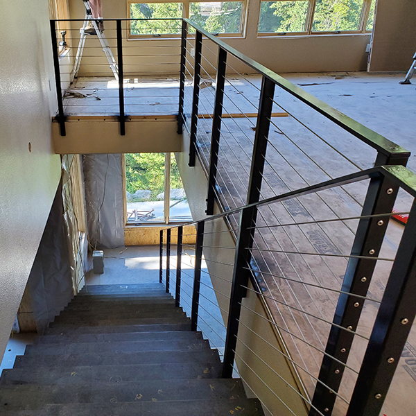 Cable Railing Completed